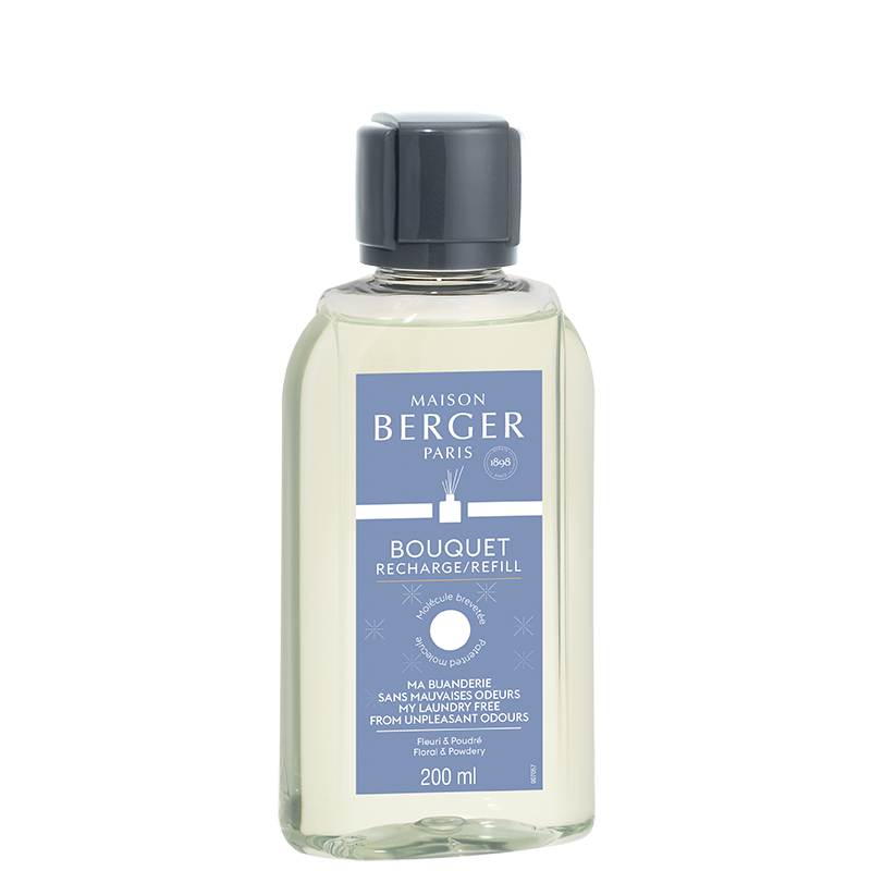 Recharge pour Bouquet Ma Buanderie Sans Mauvaises Odeurs 200ml (6.7oz) - Maison Berger Paris - Recharge pour bouquet - - La Guilde Culinaire