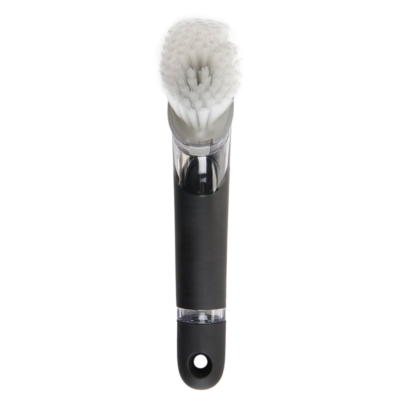 Brosse de cuisine distributrice de savon SteeL - OXO - Brosse de nettoyage - - La Guilde Culinaire