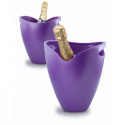 Seau à Glace en Acrylique - Violet - Pulltex - Seau à glace - - La Guilde Culinaire