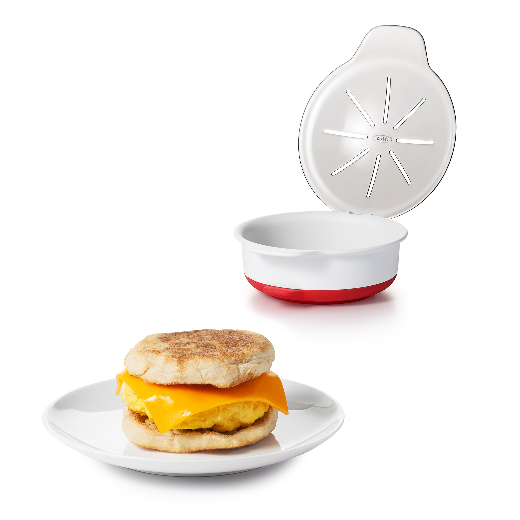 Cuiseur oeuf pour le micro-ondes - OXO - Cuiseur à oeufs - - La Guilde Culinaire