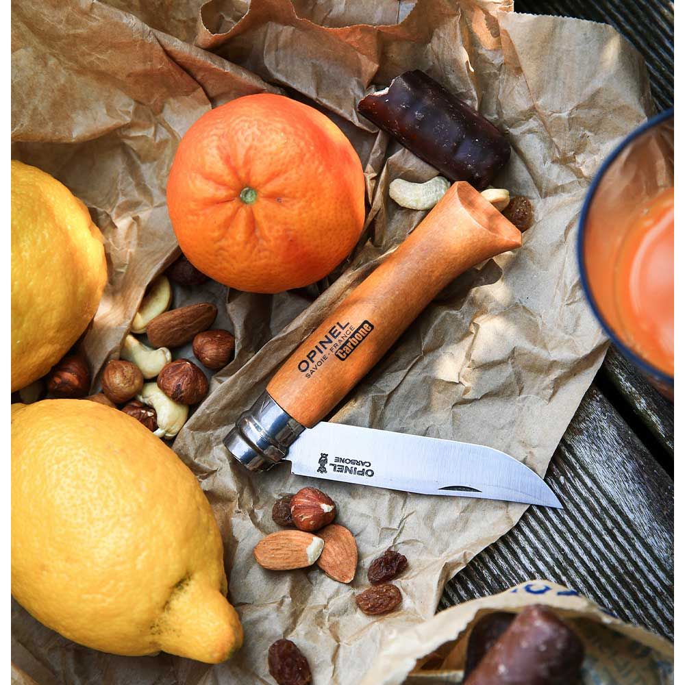 Opinel N°7- Couteau de poche Carbone - Opinel - Couteau de poche - - La Guilde Culinaire