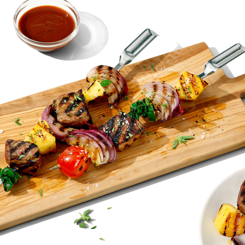Jeu de 6 brochettes pour le BBQ - OXO - Pic et brochette - - La Guilde Culinaire
