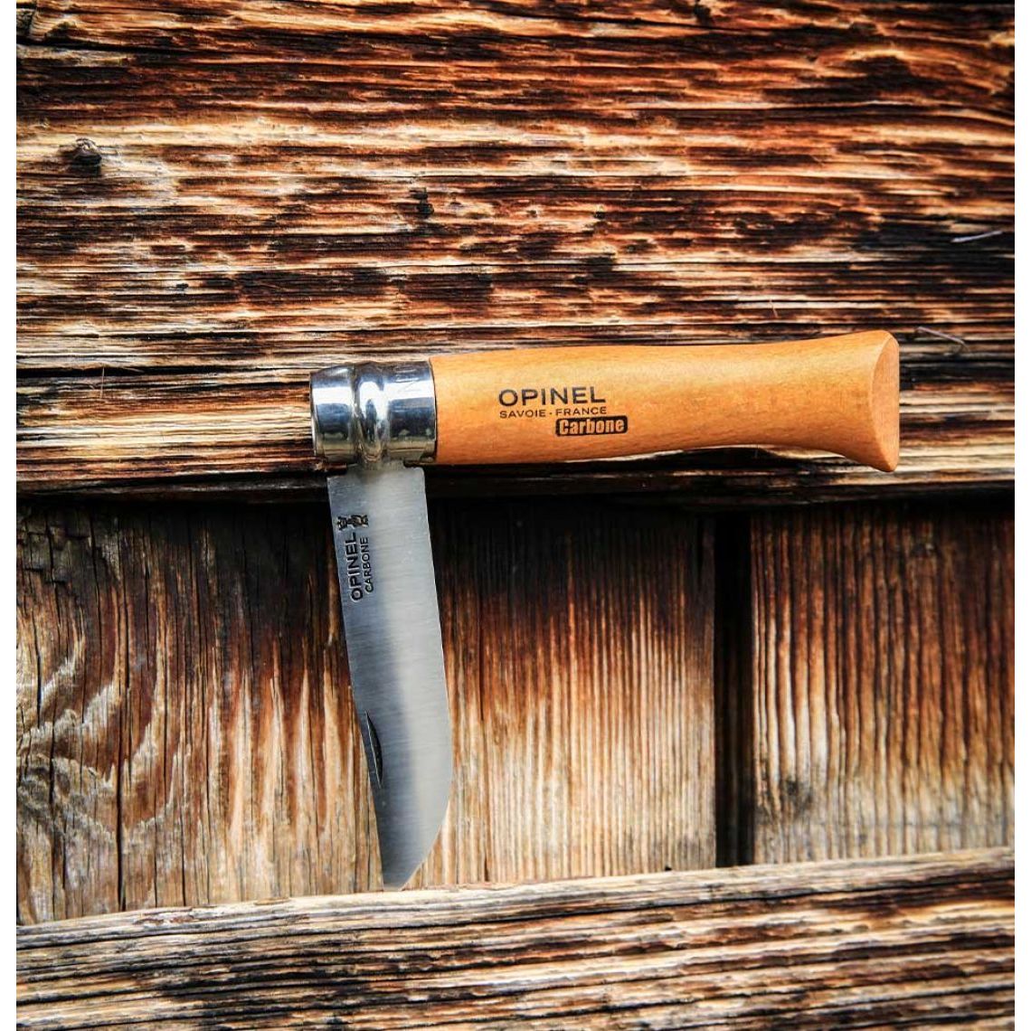 Opinel N°8- Couteau de poche Carbone - Opinel - Couteau de poche - - La Guilde Culinaire