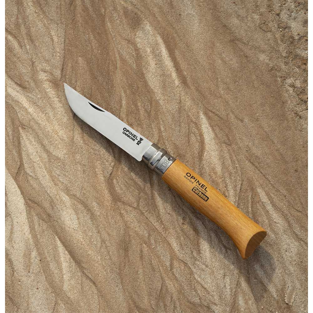 Opinel N°8- Couteau de poche Carbone - Opinel - Couteau de poche - - La Guilde Culinaire