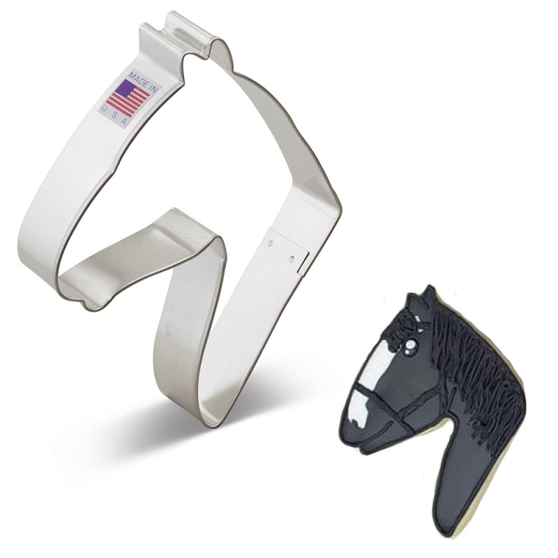 Emporte-pièce Tête de Cheval 4 3/4" - Ann Clark Cookie Cutters - Emporte-pièce - - La Guilde Culinaire