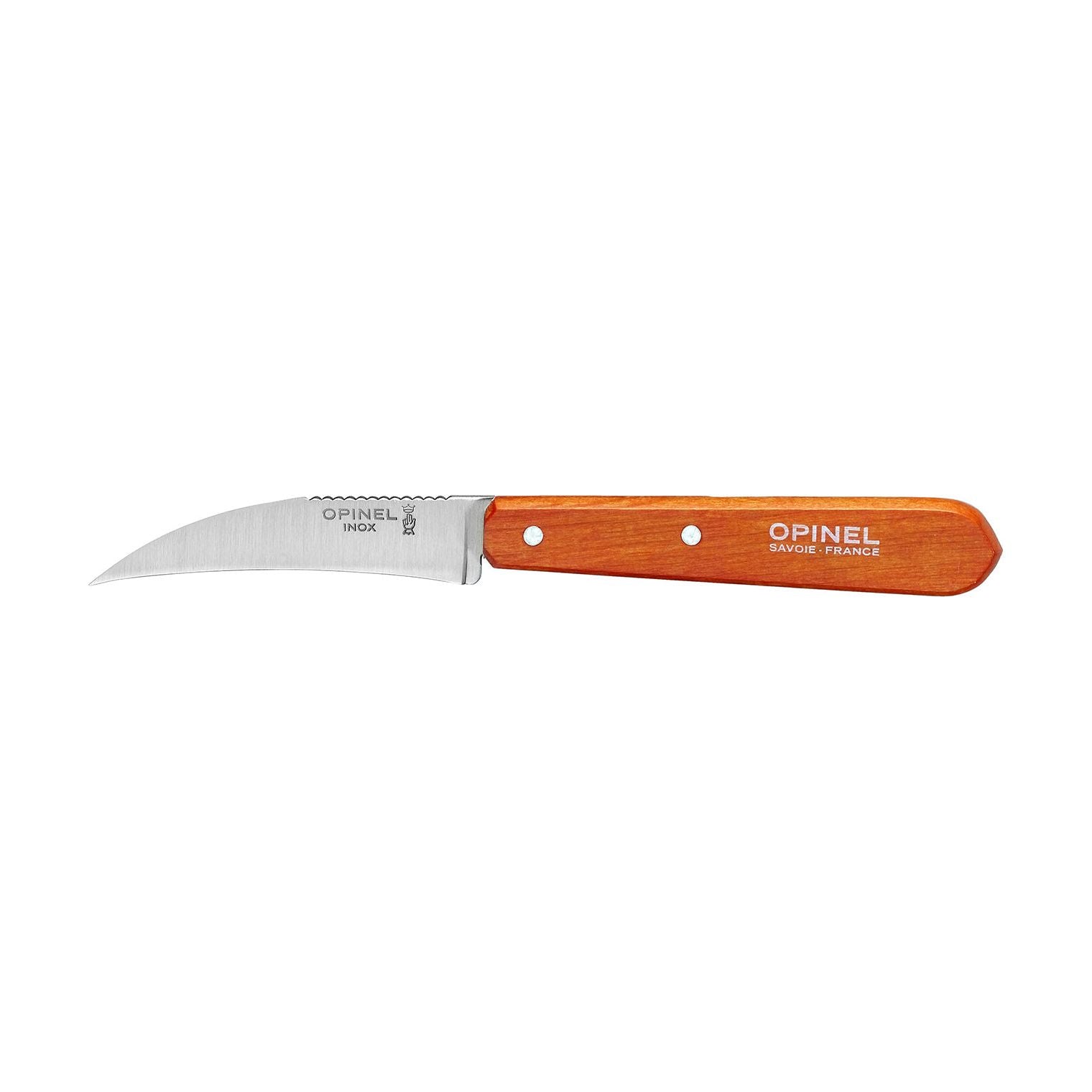 Opinel - Couteau à légumes N°114 Hêtre mandarine - Opinel - Couteau à légumes - 001926 - La Guilde Culinaire