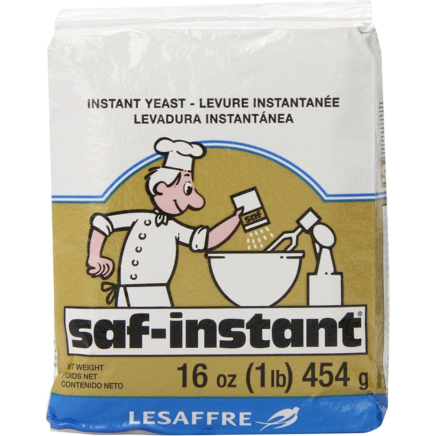 Levure instantanée Saf-instant OR 454G - Lesaffre - Levure - - La Guilde Culinaire