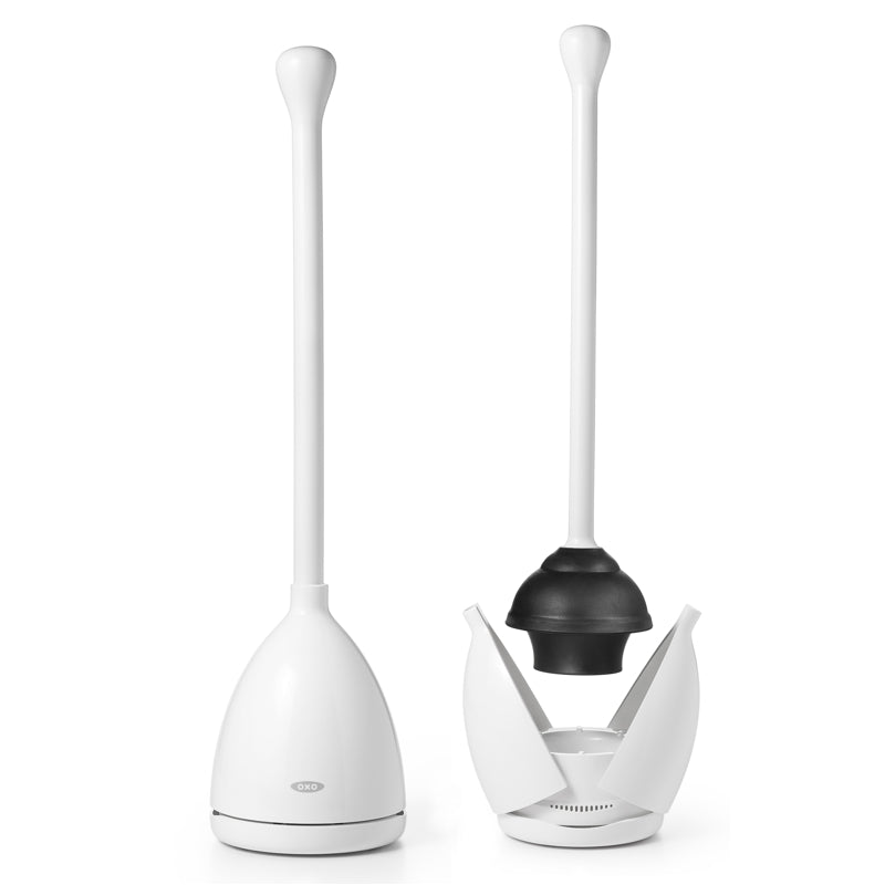 Plongeur à cuvette et boîtier de rangement - OXO - Accessoire - - La Guilde Culinaire