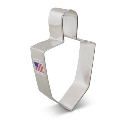 Emporte-pièce Toupie-Dreidel 4"x1"x3 3/8" - Ann Clark Cookie Cutters - Emporte-pièce - - La Guilde Culinaire