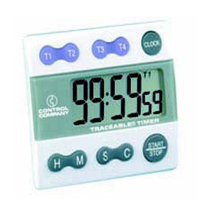 Minuteur à 4 canaux avec alarme - Moléculaire - Minuteur de cuisson - - La Guilde Culinaire