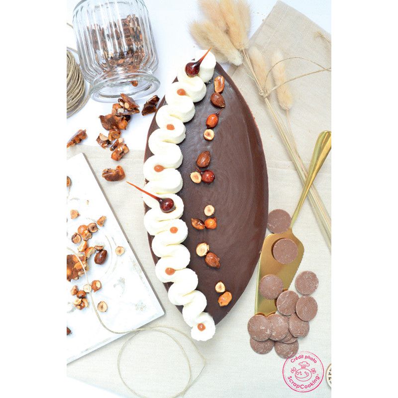 Cadre pâtissier calisson inox - Scrapcooking - Cadre à pâtisserie - - La Guilde Culinaire