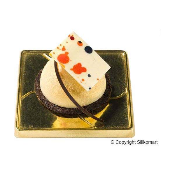 Moule DEMI-SPHERE Ø 1,57" en silicone flexible SILICONFLEX - SilikoMart - Moule à gâteaux - - La Guilde Culinaire