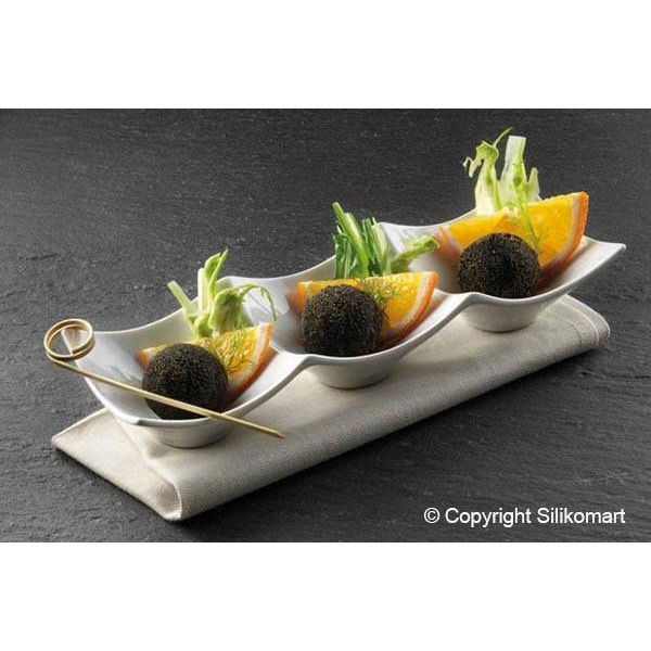 Moule en silicone 24 mini demi-sphères - SilikoMart - Moule à gâteaux - - La Guilde Culinaire