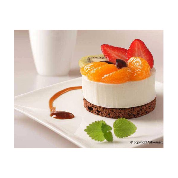 Moule en silicone mini cylindre - SilikoMart - Moule à gâteaux - - La Guilde Culinaire