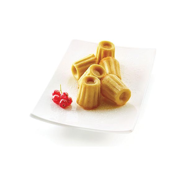 Moule BORDELAIS OU CANNELÉ en silicone flexible SILICONFLEX - MINI CANNELÉ - SilikoMart - Moule à cannelé - - La Guilde Culinaire