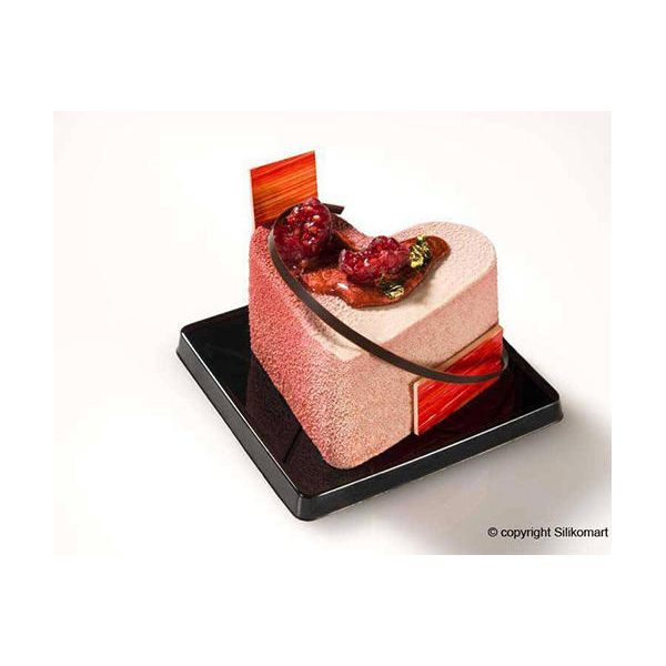 Moule CŒUR en silicone flexible SILICONFLEX - SilikoMart - Moule à gâteaux - - La Guilde Culinaire
