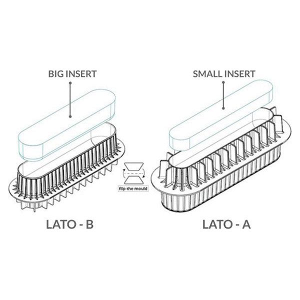 Insert à Bûche - SilikoMart - Moule à gâteaux - - La Guilde Culinaire