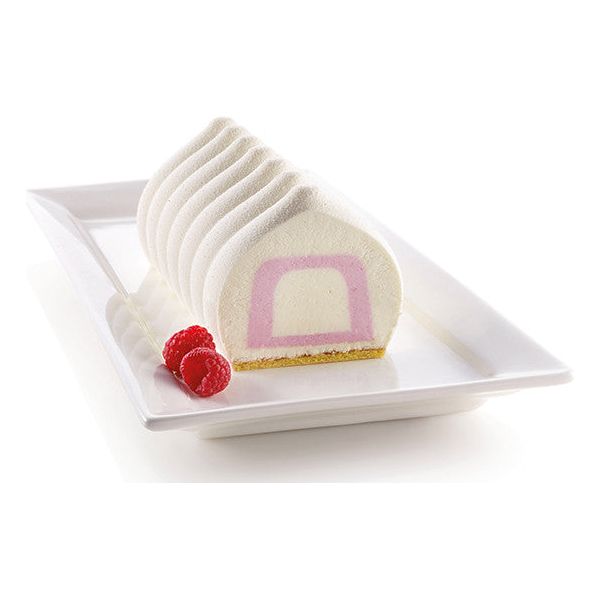 Insert à Bûche - SilikoMart - Moule à gâteaux - - La Guilde Culinaire