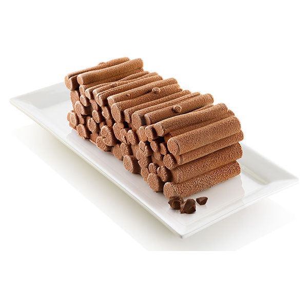 Moule Bûche Forêt - SilikoMart - Moule à bûche - - La Guilde Culinaire