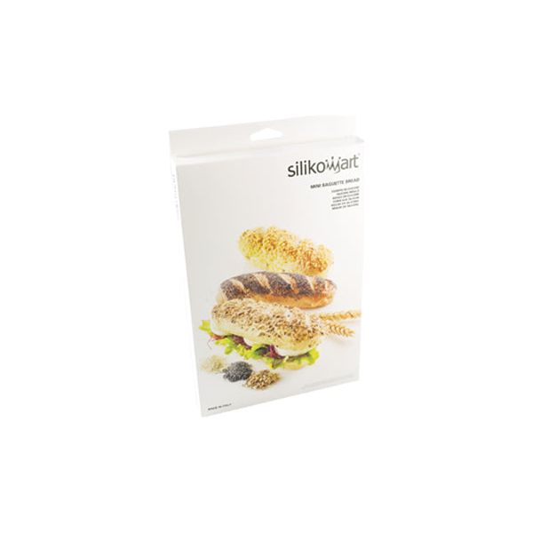 Moule Silicone Mini Baguette - SilikoMart - Moule à pain - - La Guilde Culinaire