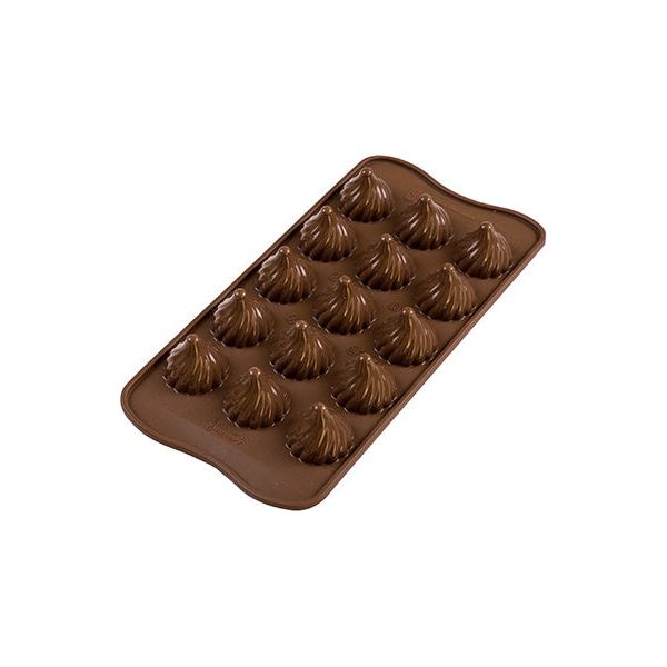 Moule silicone pour chocolat Choco Flamme - SilikoMart - Moule pour chocolat - - La Guilde Culinaire