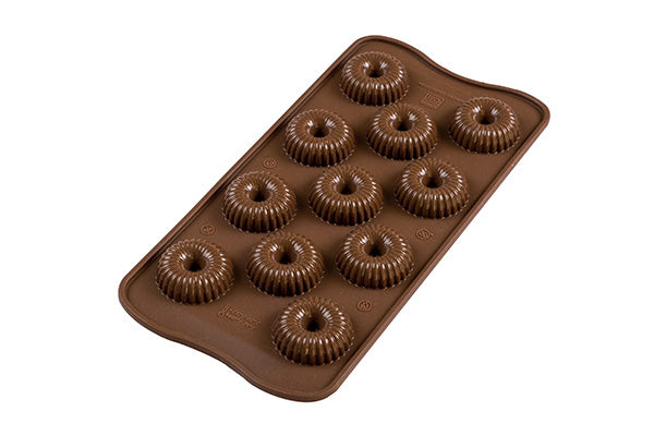 Moule silicone pour chocolat Couronne    - SilikoMart - Moule pour chocolat - 