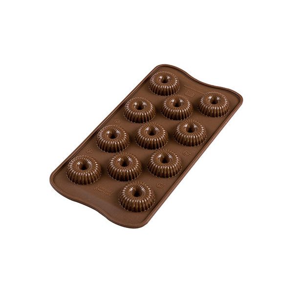 Moule silicone pour chocolat Couronne - SilikoMart - Moule pour chocolat - - La Guilde Culinaire