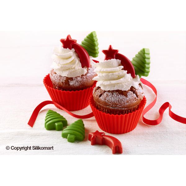 Moule silicone XMAS Décor ! - SilikoMart - Moule à gâteaux - - La Guilde Culinaire
