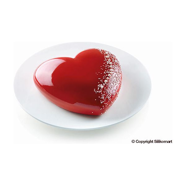 Moule Silicone Cœur 3D - SilikoMart - Moule à gâteaux - - La Guilde Culinaire