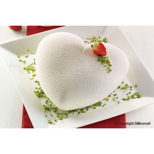 Moule Silicone Cœur 3D - SilikoMart - Moule à gâteaux - - La Guilde Culinaire