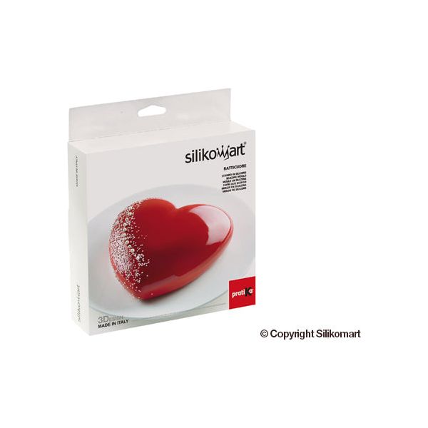 Moule Silicone Cœur 3D - SilikoMart - Moule à gâteaux - - La Guilde Culinaire