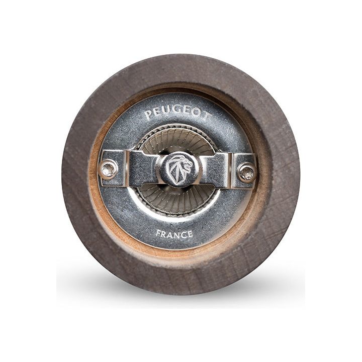 Moulin à Sel manuel en bois couleur chocolat 10 cm - Bistro Peugeot ! ! - Peugeot - Moulin à sel - - La Guilde Culinaire