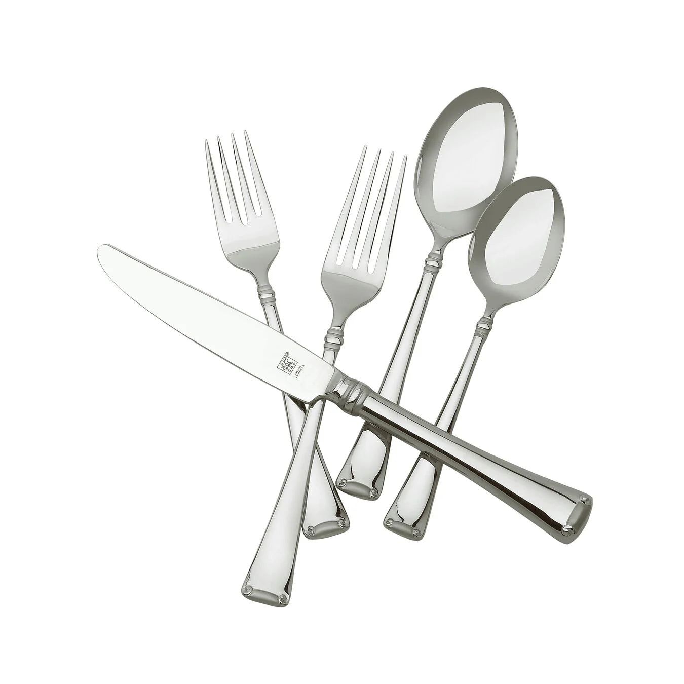 Ensemble de couverts 45 pièces Mat/Poli, Zwilling Angelico - Zwilling - Couteau de table - - La Guilde Culinaire