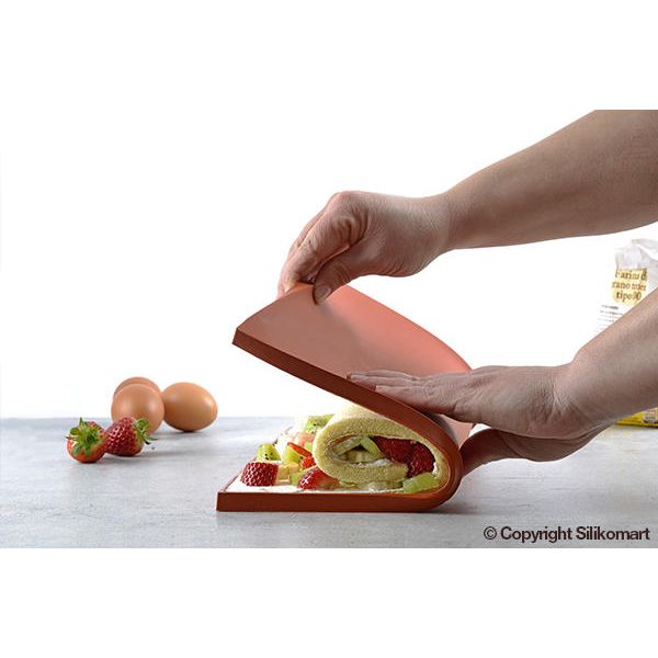 Tapis Roulade en Silicone 325 X 325 X H 10mm - SilikoMart - Moule à gâteaux - - La Guilde Culinaire