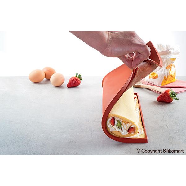 Tapis Roulade en Silicone 546x352xH 8mm - SilikoMart - Moule à gâteaux - - La Guilde Culinaire