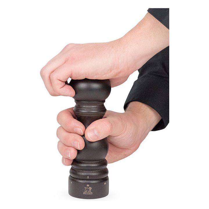 Paris Moulin à poivre manuel en bois u'Select couleur chocolat 18 cm - Peugeot - Peugeot - Moulin à poivre - - La Guilde Culinaire