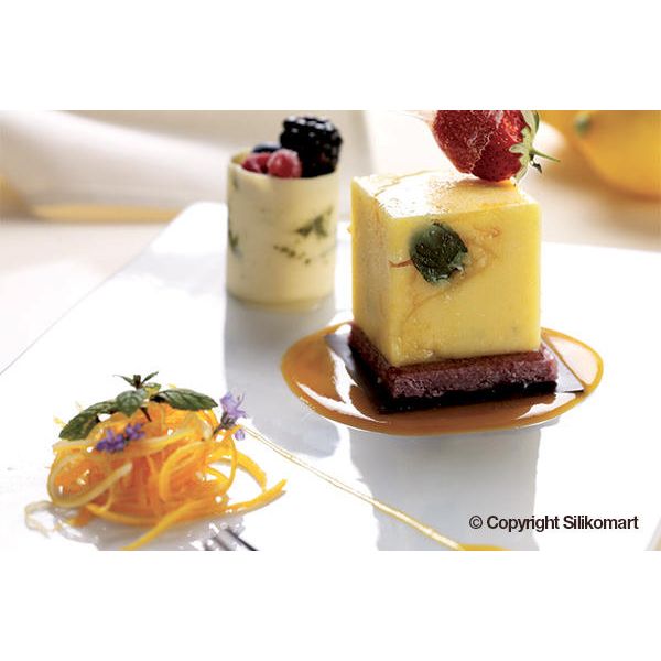 Moule Cube en silicone flexible SILICONFLEX - SilikoMart - Moule à gâteaux - - La Guilde Culinaire