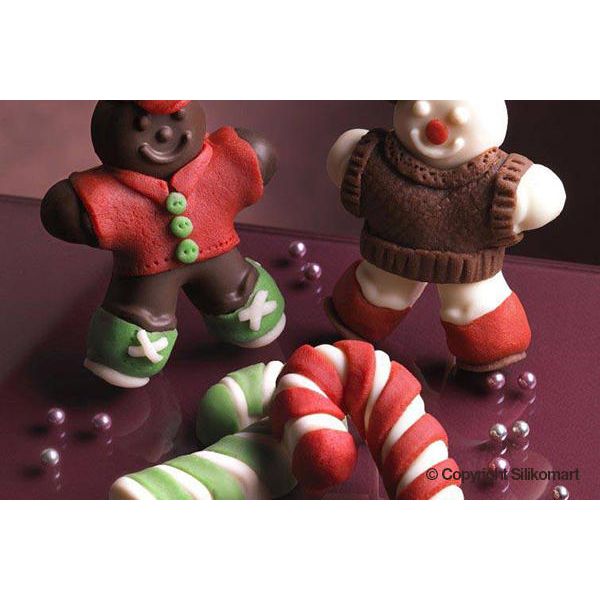 Moule Homme Pain d'Épice en silicone flexible SILICONFLEX - SilikoMart - Moule à gâteaux - - La Guilde Culinaire