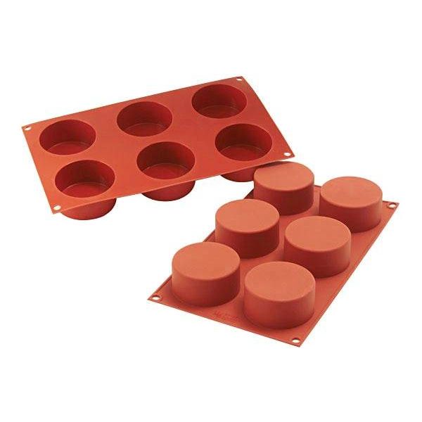 Moule CILINDRE en silicone flexible SILICONFLEX - SilikoMart - Moule à gâteaux - - La Guilde Culinaire