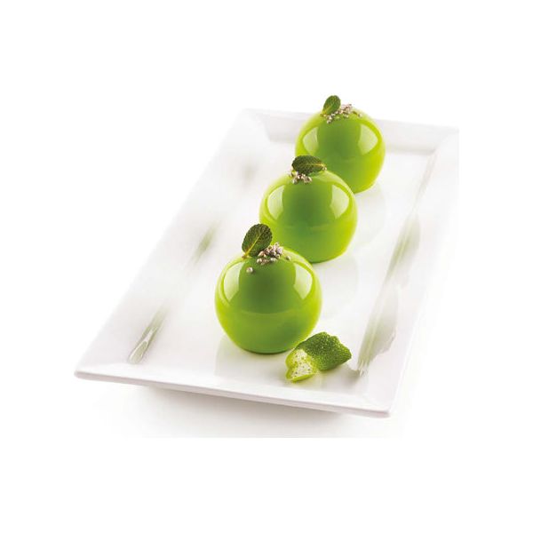Moule Silicone Sphère 3D - Dolce Tartufo - SilikoMart - Moule à gâteaux - - La Guilde Culinaire