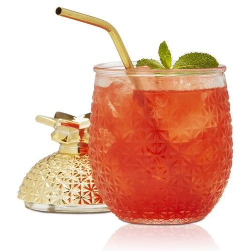 Verre à cocktail ananas 450ml - Set de 2 ! - Brilliant - Verre à cocktail - - La Guilde Culinaire