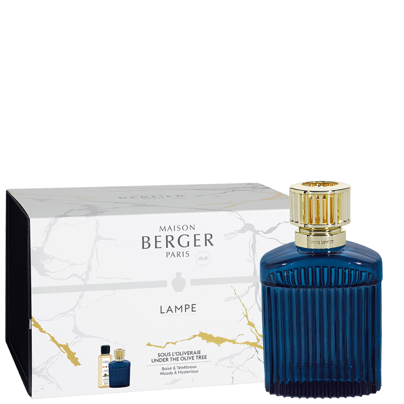 Coffret Lampe Berger Alpha Bleu Impérial * - Maison Berger Paris - Parfums d'ambiance - - La Guilde Culinaire