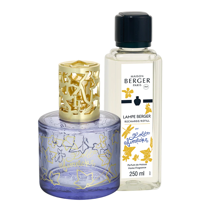 Coffret Lampe Berger Pure Lolita Lempicka parme + parfum Lolita Lempicka - Maison Berger Paris - Coffret Lampe Berger - - La Guilde Culinaire