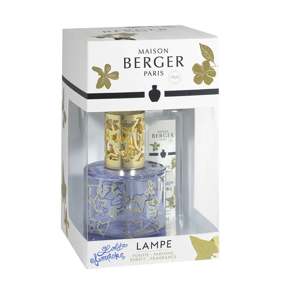 Coffret Lampe Berger Pure Lolita Lempicka parme + parfum Lolita Lempicka - Maison Berger Paris - Coffret Lampe Berger - - La Guilde Culinaire