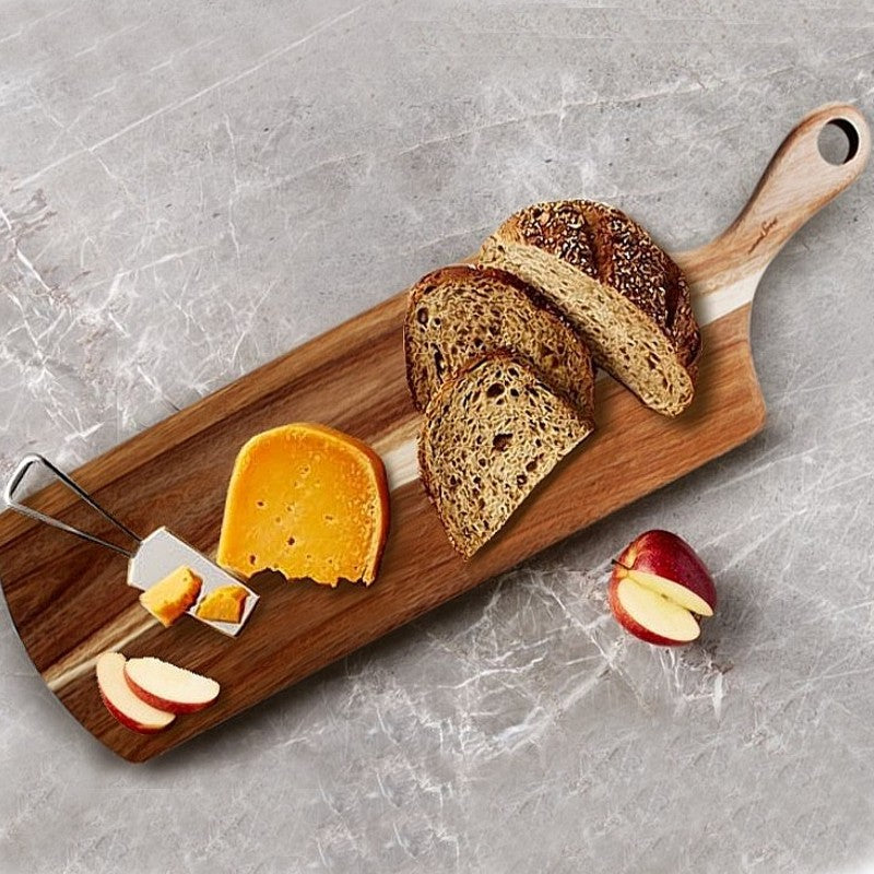 Planche de service longue en Acacia - Natural Living - Plateau de service - - La Guilde Culinaire