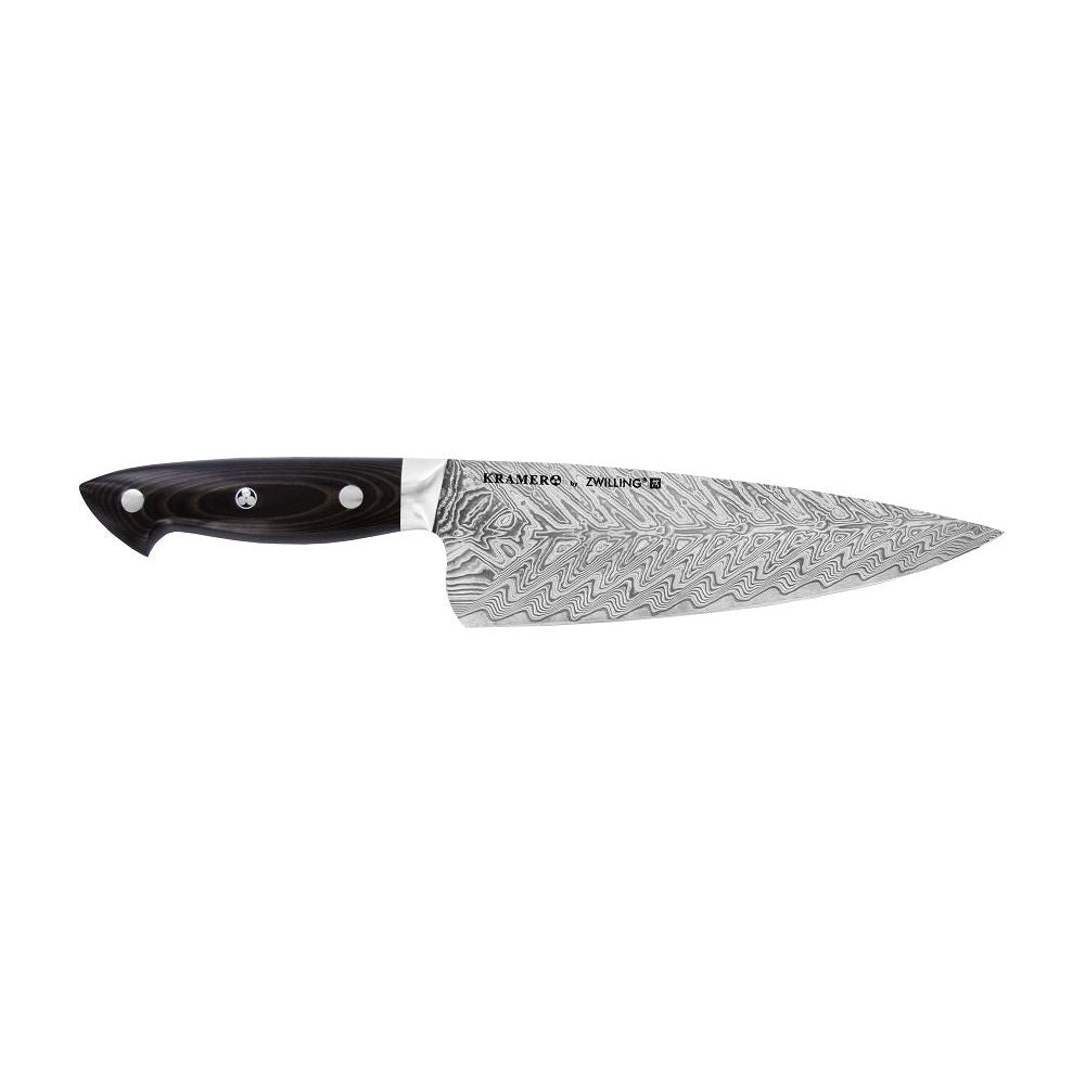 Kramer by Zwilling - série Euroline Damascus - Couteau de Chef 20 cm - Zwilling - Couteau de Chef - - La Guilde Culinaire