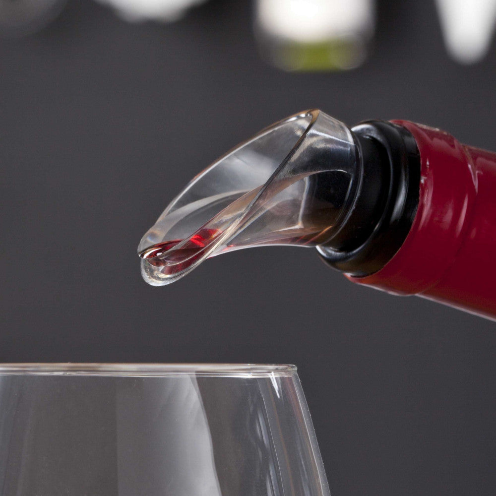 Verseur à vin transparent, jeu de 2    - Vacu Vin - Verseur à vin - 