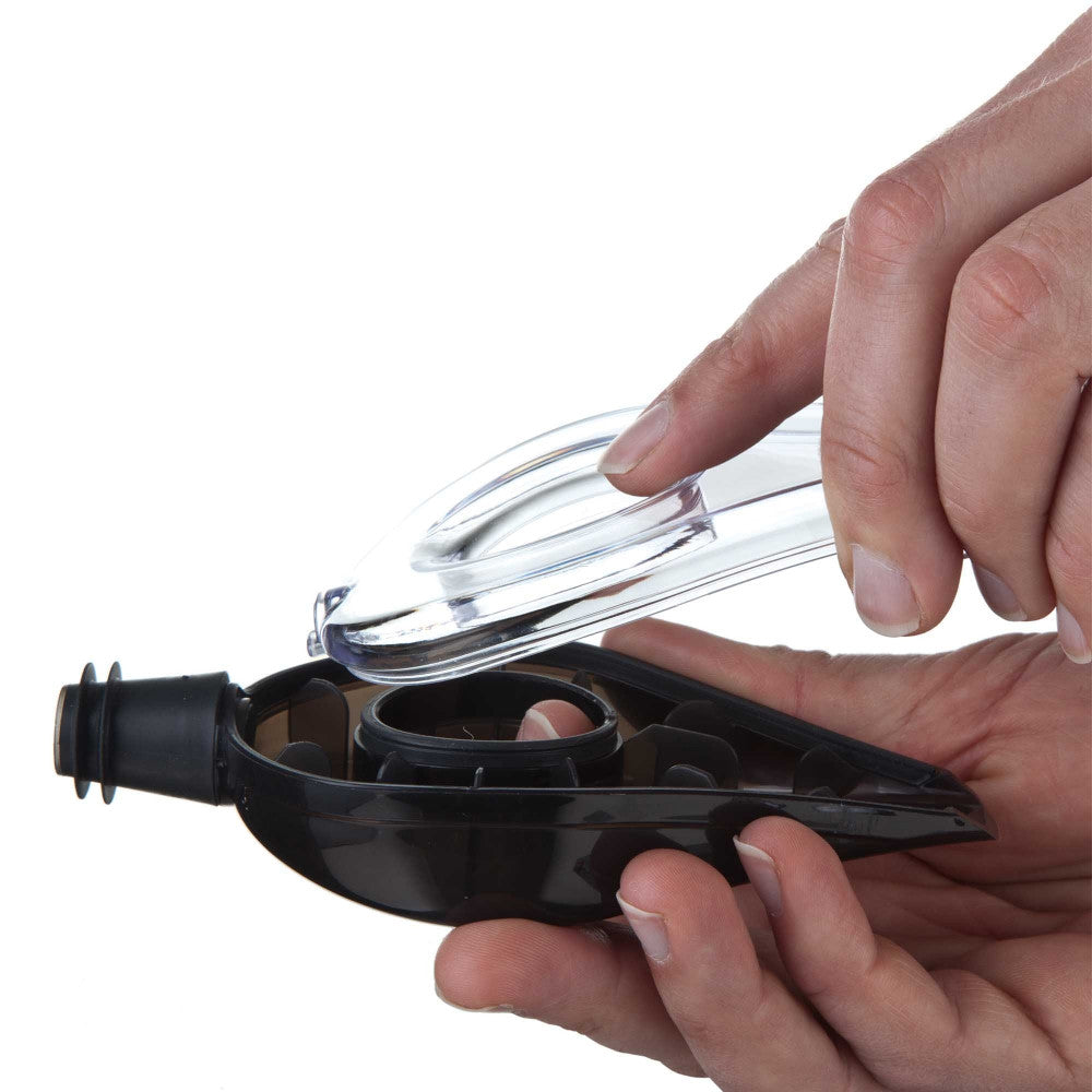 Aérateur à vin, gris foncé - Vacu Vin - Aérateur à vin - - La Guilde Culinaire