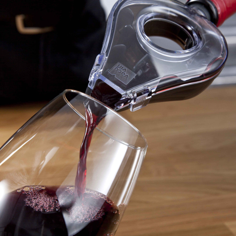 Aérateur à vin, gris foncé - Vacu Vin - Aérateur à vin - - La Guilde Culinaire