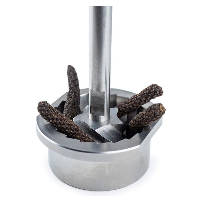 Moulin à poivres longs et gros grains manuel en bois et inox couleur naturel 16 cm - Isen - Peugeot - Peugeot - Moulin à épices - - La Guilde Culinaire